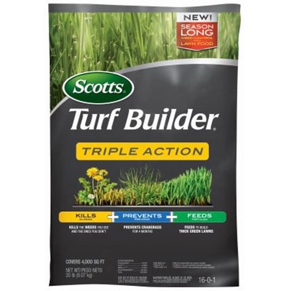 Scotts Scotts Lawns 232545 Turf Builder Triple-Action Fertilizer 4M Coverage 232545 - main